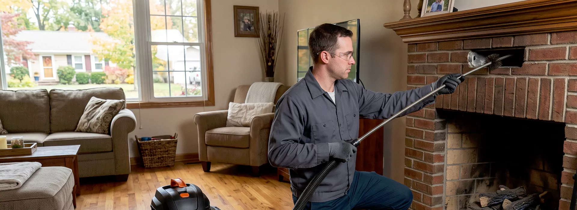Fireplace Vent Cleaning in Marlboro, NJ