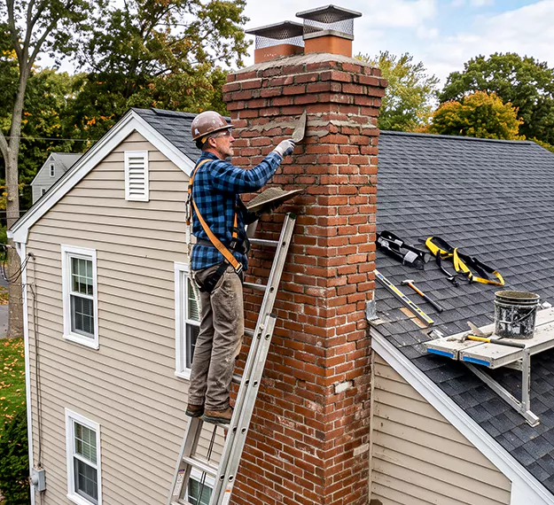 Certified Chimney Masonry Repair Company: Your Local Mason Chimney Service in Marlboro, NJ