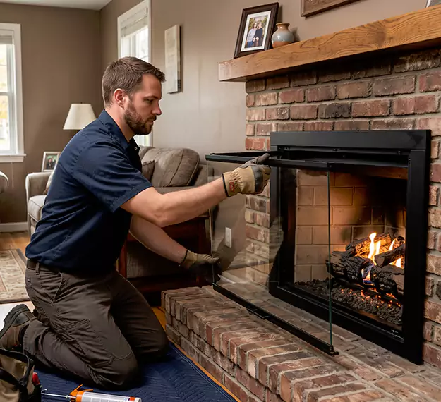 Certified Fireplace Glass Installation Company: Your Local Fireplace Glass Door Installer in Marlboro, NJ