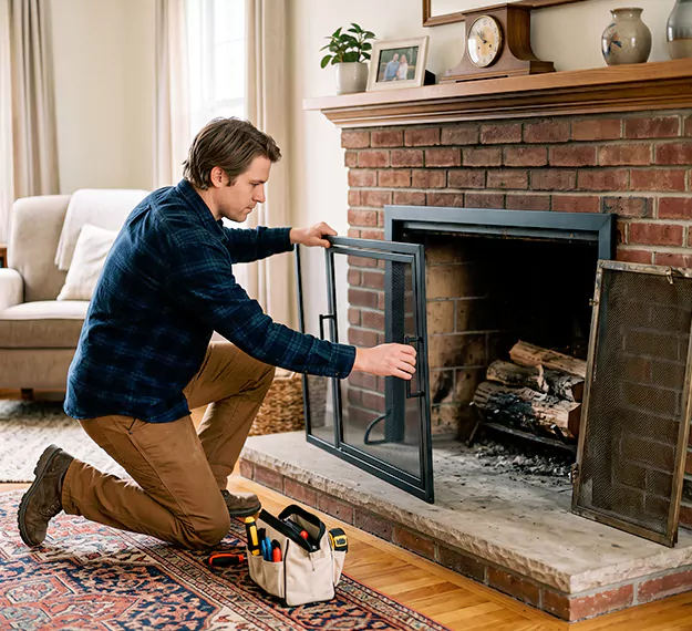 Certified Fireplace Screen Replacement Company: Your Local Fireplace Cover Replacement Team in Marlboro, NJ