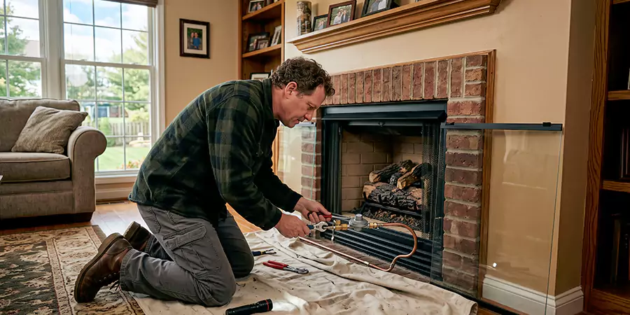 Propane Fireplace Regulator and Gas Line Repair Marlboro