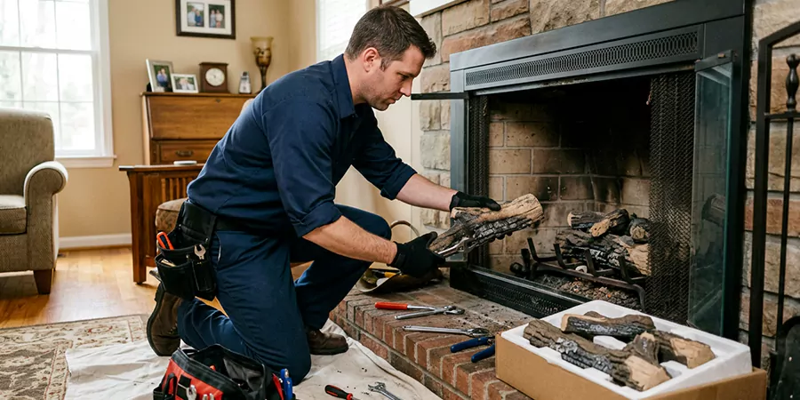 Ventless Gas Log Replacement Marlboro
