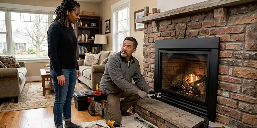 Fireplace and Log Fire Installation Marlboro